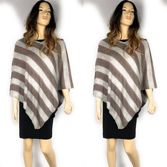 Cashmere poncho - Picture 1 of 8